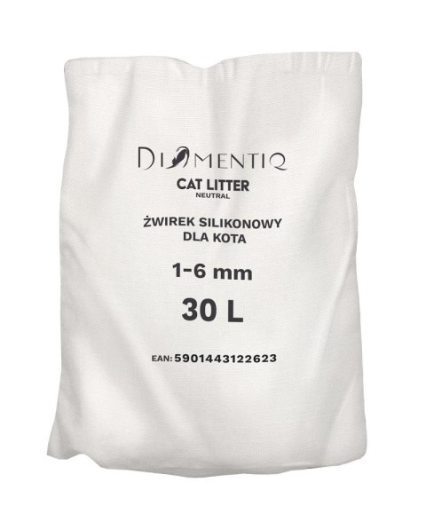 DIAMENTIQ Neutral - żwirek neutralny - 30 l (WYPRZEDAŻ)
