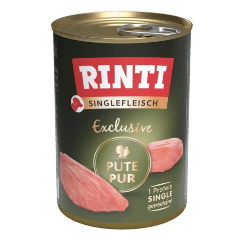 Rinti Singlefleisch Exclusive z indykiem 400g