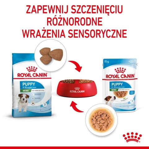 Karma ROYAL CANIN SHN Mini Puppy w sosie 12X85G