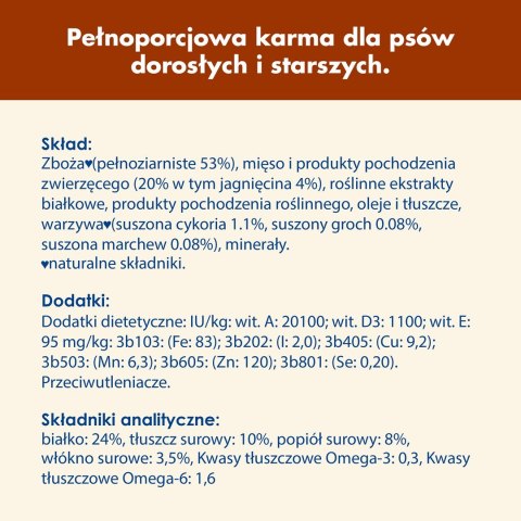 PURINA Dog Chow Mature Senior z jagnięciną - sucha karma dla psa - 14 kg