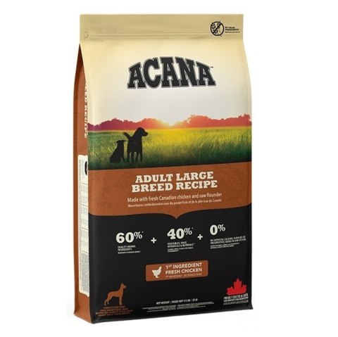 ACANA Heritage Adult Large Breed - sucha karma dla psa - 11,4kg
