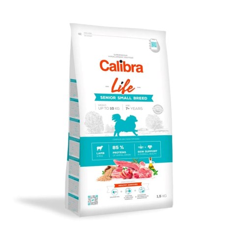 CALIBRA DOG life senior small breed lamb 1,5kg