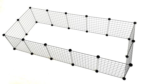 C&C Wybieg, kojec modułowy dla szczeniąt i małych psów - 180x75 cm (5x2; 4x3)