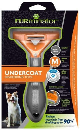 FURminator - furminator dla psów długowłosych - M