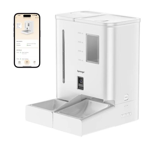 SPONGE Inteligentny dozownik karmy dla zwierząt 5L DUAL