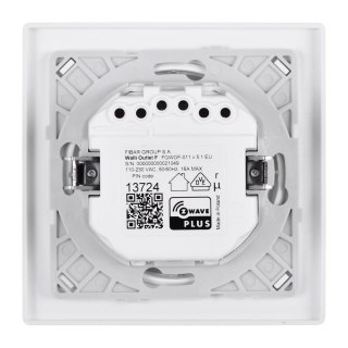 Inteligentne gniazdko elektryczne FIBARO Walli Outlet Type F, białe (FGWOF-011)