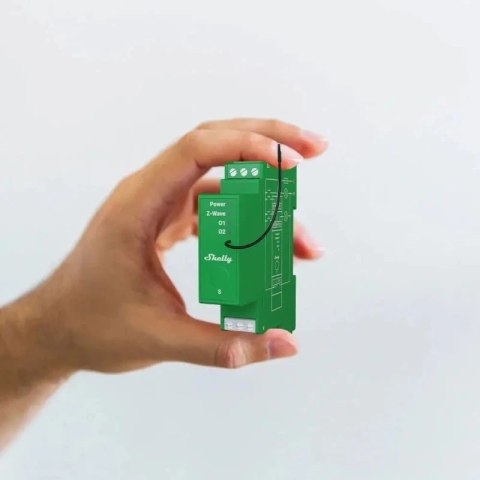 Inteligentny ściemniacz oświetlenia Z-Wave Shelly Wave Pro Dimmer 2PM