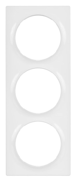 Potrójna ramka ozdobna FIBARO, biała (FG-Wx-PP-0004)