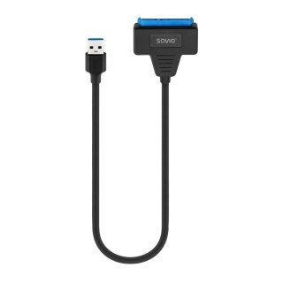 SAVIO ADAPTER SATA (F) - USB-A 3.1 GEN 1 (M) DO DYSKÓW 2.5" AK-68