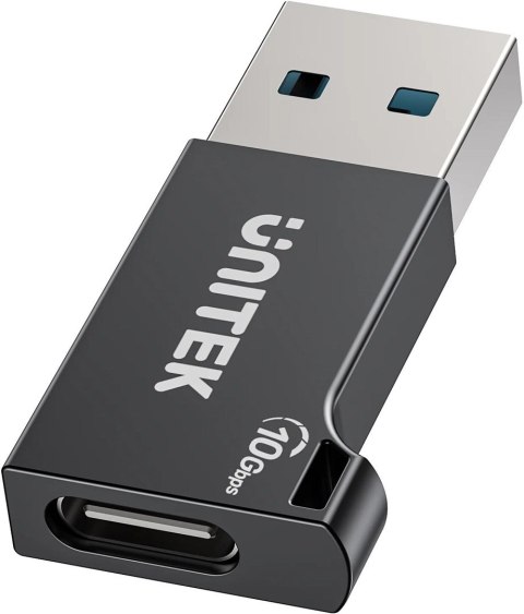 UNITEK ADAPTER USB-A - USB-C 10 GBPS M/F CZARNY