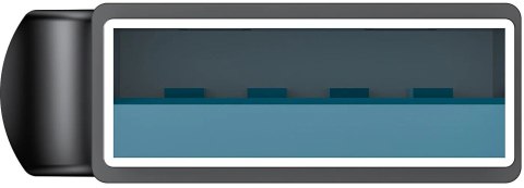 UNITEK ADAPTER USB-A - USB-C 10 GBPS M/F CZARNY