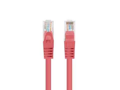 PATCHCORD KAT.6 UTP 0.25M CZERWONY FLUKE PASSED LANBERG 10-PACK