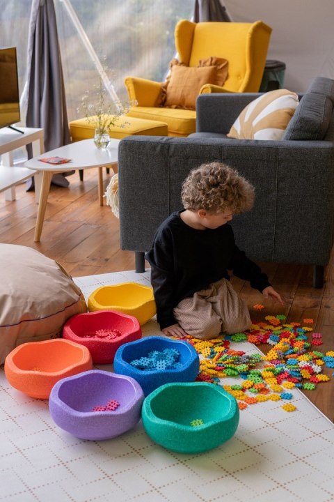 MARIOINEX Klocki Mini Waffle, 500 elementów