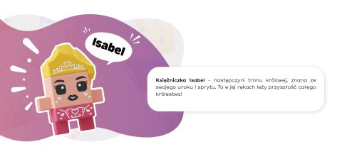 MARIOINEX Klocki Mini Waffle Princess Wieża Fantazji, 148 elementów