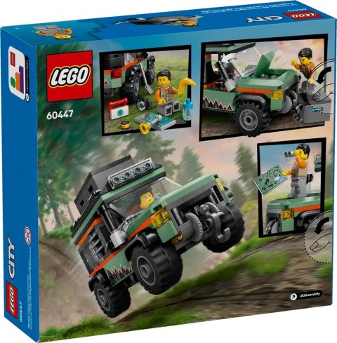 LEGO CITY 60447 Górska ciężarówka terenowa 4x4