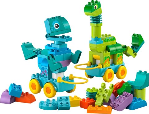 LEGO DUPLO 10451 3w1 Dinozaury na kółkach