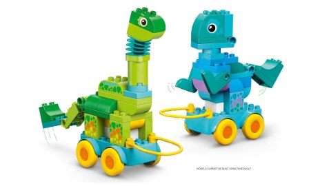 LEGO DUPLO 10451 3w1 Dinozaury na kółkach