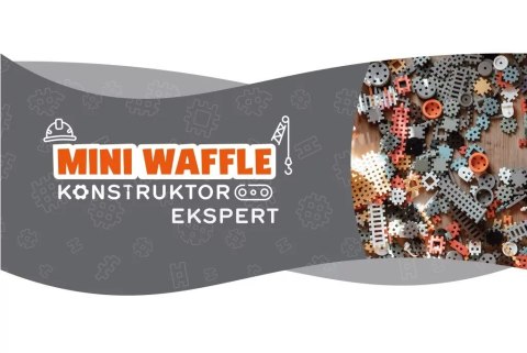 MARIOINEX Klocki Mini Waffle Konstruktor Expert, 141 elementów