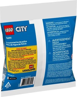 LEGO City 30693 Policyjny skuter wodny